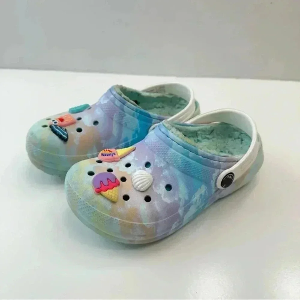 Crocs Children Solar‎ Clouds Color Size C 12 Clogs Slip On Slipper Lightweight